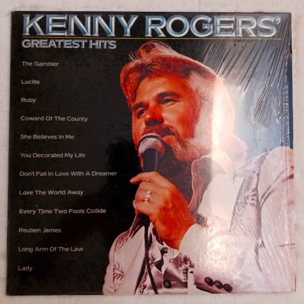 COLLECTORS! Kenny Rogers' Greatest Hits Vinyl Record